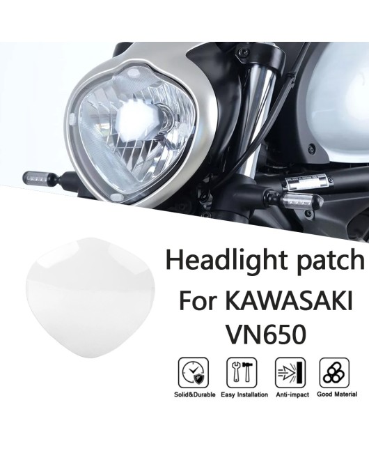 Suitable for Kawasaki VULCAN S 650 15-24 year modified headlight protection film, headlight protective lens cover film