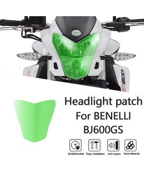 Suitable for Benelli BJ600GS 2010-2019 modified headlight protective film, headlight protective lens protective film