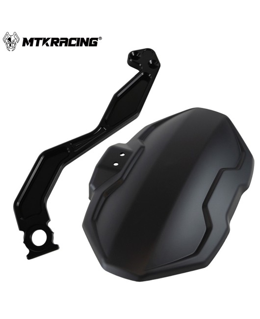 Suitable for Honda CB650R/650F18-23 modified carbon brazing single arm rear mudguard short tail license plate holder