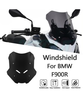 Suitable for BMW F900XR 2020-2024 modification special front windshield deflector and windshield mirror accessories