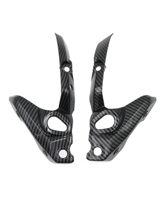 Suitable for Yamaha FZ MT-07 2014-2017 Front Nose Side Headlight Steering Bottom Cover Carbon Fiber Pattern