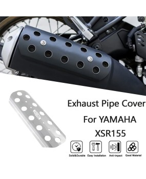 Suitable for Yamaha XSR155 2019-2024 exhaust protection cover, anti scald cover, exhaust anti fall protection plate