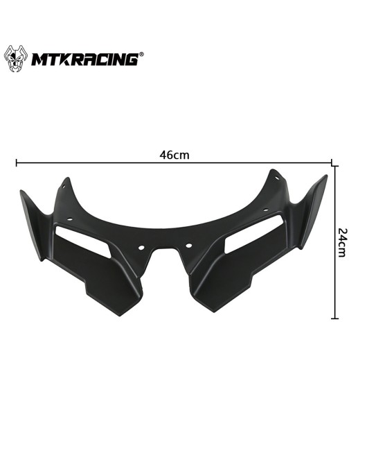 Suitable for KAWASAKI ZX-25R 21-24 modified bird beak fixed wing shark fin inlet wing lower lip breaking wind