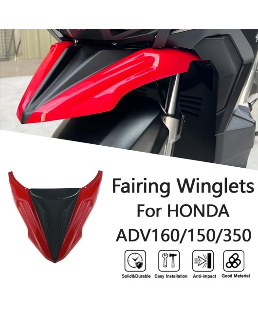 Suitable for Honda ADV160 ADV350 22-23 motorcycle modification with fixed wing inlet wing bird beak shark