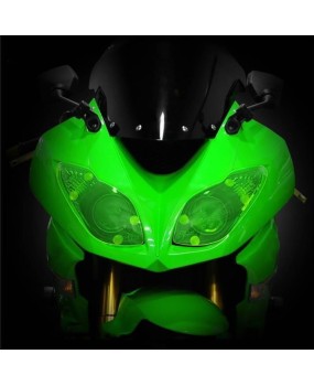 Suitable for Kawasaki ZX-6R 2009-2016 modified headlight protection film, headlight protective lens cover film