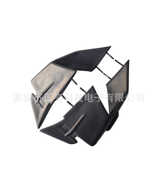 Suitable for BMW S1000RR/M1000RR 2023 carbon fiber pattern spoiler fixed wing fairing