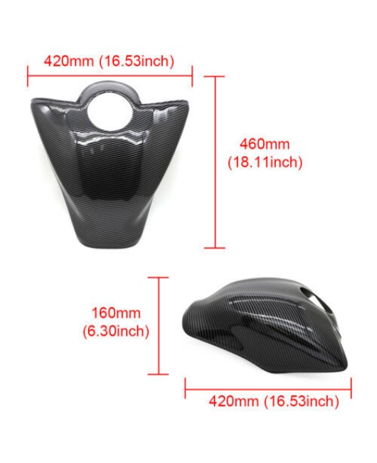 Suitable for Yamaha YZF R6 2017-2020 motorcycle gas fuel tank cover and fuel tank cover