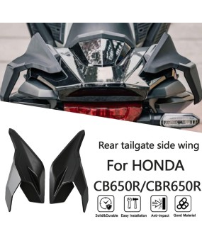 Suitable for Honda CB650R CBR650R 18-23 modified rear hood side wings, rear hood side wings accessories