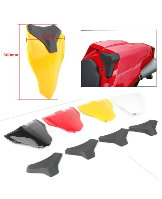 Suitable for Ducati 848 1098 1198 motorcycle rear passenger cover, seat back cover, rear seat