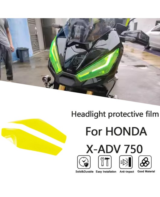 Suitable for Honda XADV750 2021-2024 modified headlight protection film, headlight protection lens cover patch