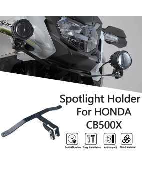 Suitable for Honda HONDA CB500X 17-24 motorcycle spotlight bracket, pedal motorcycle spotlight