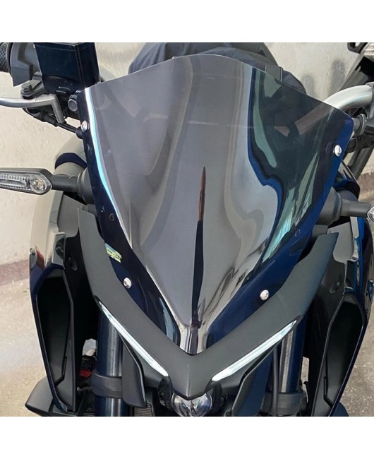 Suitable for Yamaha MT-25/03 20-24 modification special front windshield diffuser and windshield accessories