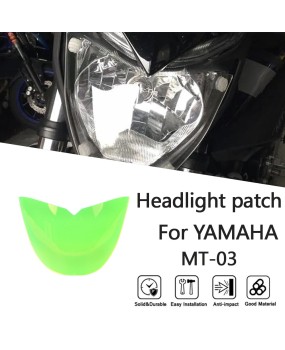 Suitable for Yamaha MT-03 MT-25 16-18 year modified headlight protection film, headlight lens cover patch