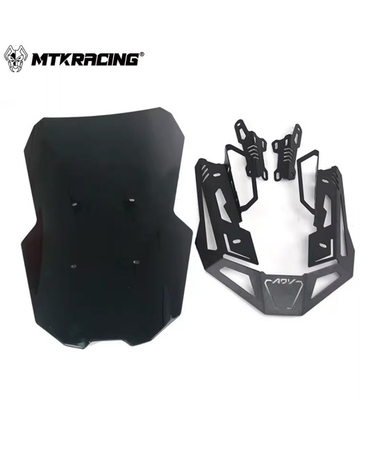 Suitable for Honda ADV160 22-24 special modified front windshield deflector accessories acrylic windshield