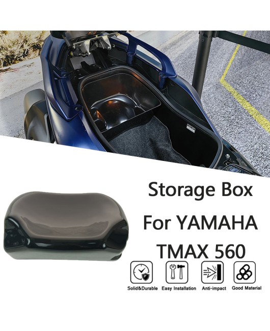 Suitable for Yamaha TMAX560 22-24 year retrofit interior storage box with large storage space in the car