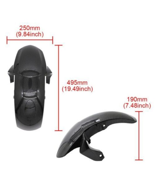 Suitable for Kawasaki Ninja 650 ER6F ER6N 2012-2016 front fender fairing