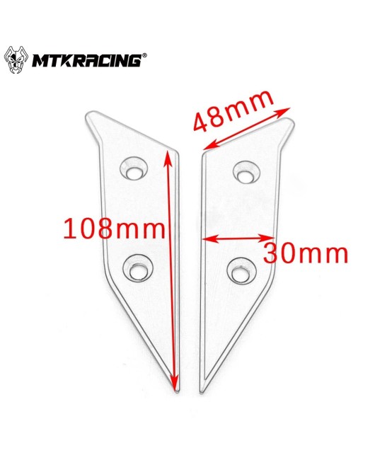 Suitable for Yamaha MT-15 2019-2024 modified windshield decorative strip, hood decorative cover, front decorative panel