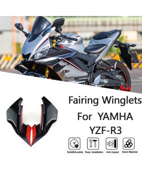 Suitable for Yamaha YZF-R3 18-23 year fixed wing side panel guide cover side wing blade small wing