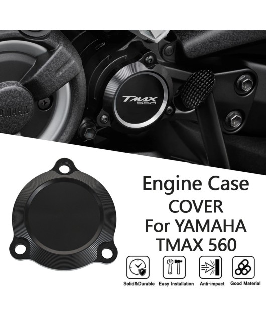 Suitable for TMAX530/560 17-24 modified gear cover decorative cover engine side cover transmission decorative cover