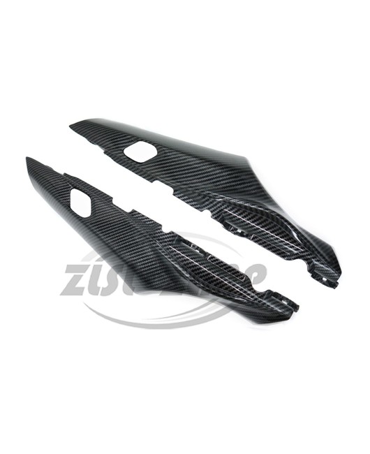 Suitable for Yamaha MT09/FZ-09 21-23 rear side panel carbon fiber patterned seat lower rear wing panel