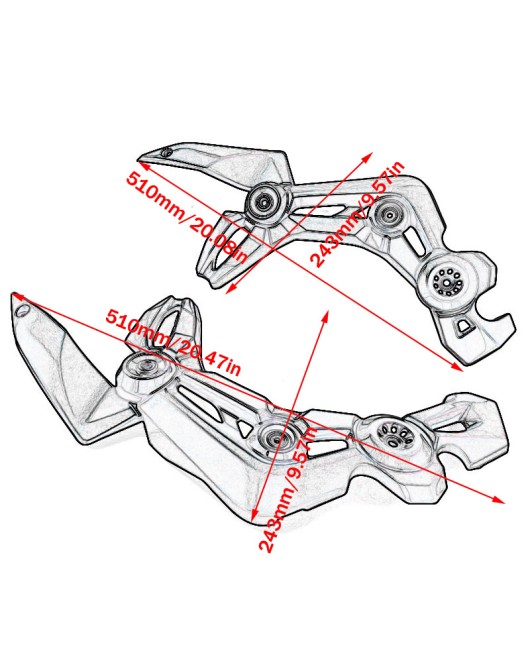 Suitable for Kawasaki Z900 2017-2019 motorcycle frame side cover body trim fairing