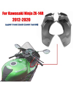 Suitable for Kawasaki 2012-2020 Ninja ZX-14R front tube cover fairing dashboard