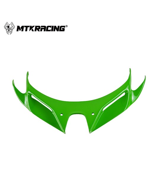 Suitable for Kawasaki NINJA250/400 modified bird beak fixed wing shark fin inlet wing lower lip wind knife