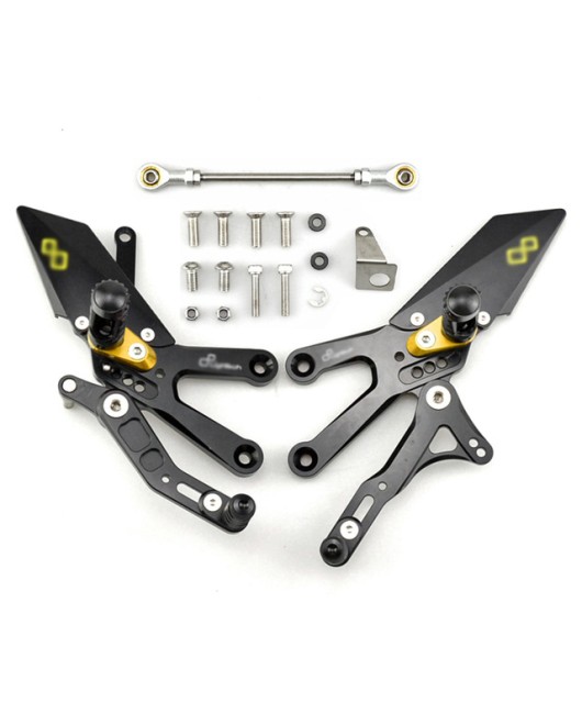 Suitable for Yamaha YZF-R3 YZF-R25 MT-03 modified lifting assembly foot pedal bracket height increasing foot pedal