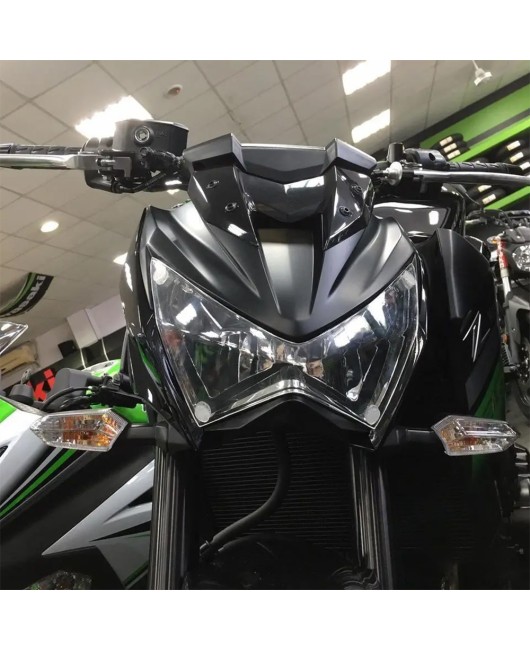 Suitable for Kawasaki Z800/300 modified headlight protection film, headlight eye protection lens cover film from 2017 to 2022