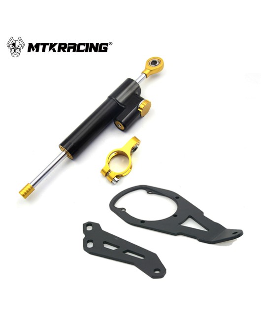 Suitable for Yamaha MT-09 21-23 motorcycle steering shock absorber stabilizer installation bracket kit