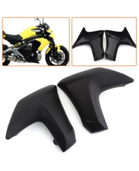 Suitable for Kawasaki KAWASAKI ER6N 2012-2016 black side radiator cover fairing