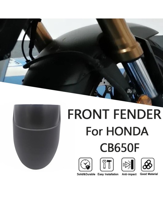 Suitable for Honda CB650F 14-16 modified rear mudguard, extended rear sand plate, mud tile support, middle mudguard