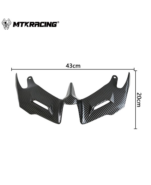 Suitable for Yamaha YZF-R3/R25 modified bird beak fixed wing shark fin inlet wing lower lip wind knife