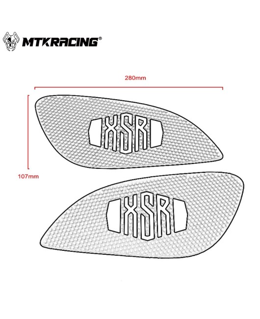 Suitable for Yamaha XSR900/700/155 modified fuel tank stickers, anti slip stickers, anti flower stickers, heat insulation stickers, protective stickers