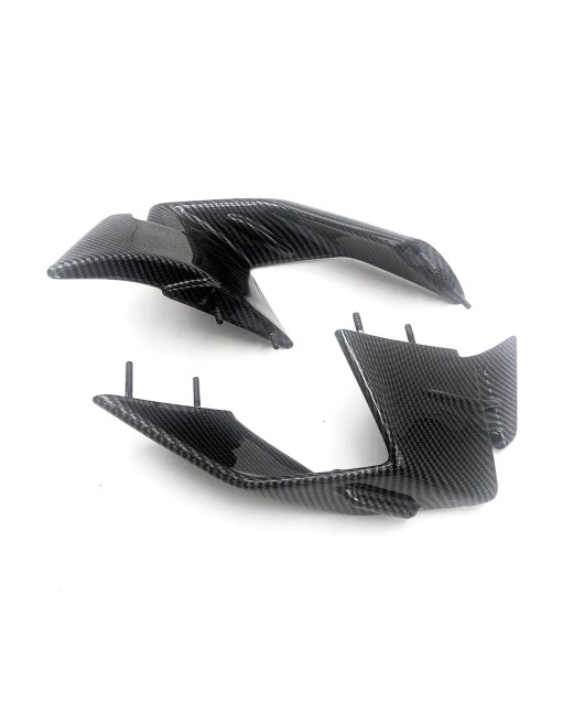 Suitable for BMW S1000RR M1000RR 2023 front spoiler side panel guide vane fixed wing carbon fiber pattern