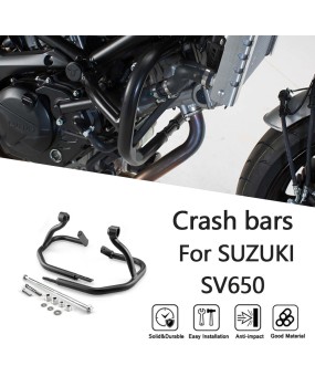 Suitable for Suzuki SV650 2021-2024 modified exhaust pipe bumper bumper exhaust anti drop bracket