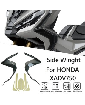 Suitable for Honda XADV750 21-24 year modified body wind cut, fixed wind wing, leg guard, leg guard, side windshield