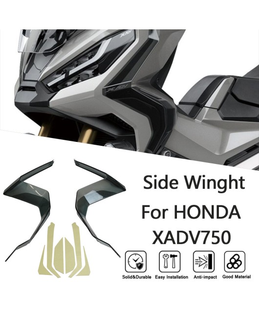 Suitable for Honda XADV750 21-24 year modified body wind cut, fixed wind wing, leg guard, leg guard, side windshield