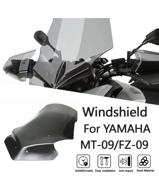 Suitable for YAMAHA MT-09 Tracer Rally Edition Modified Special Front Windshield Windshield Windshield Windshield