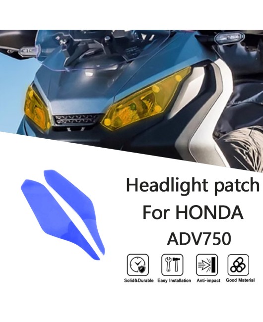 Suitable for Honda XADV750 2017-2020 modified headlight protection film, headlight protection lens cover patch