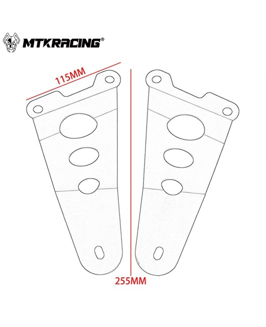 Suitable for Yamaha XSR155 after 2019-2024, foot mudguard decorative parts, decorative panels, protective panels