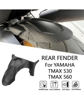 Suitable for Yamaha TMAX530/560 17-21 modified rear mudguard, extended rear sand plate, and middle mudguard