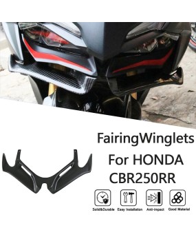 Suitable for Honda CBR250RR 17-21 modified bird beak fixed wing shark fin inlet wing lower lip wind knife