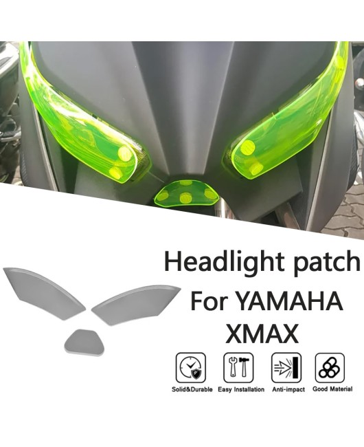 Suitable for Yamaha XMAX 2017-2022 modified headlight protection film, headlight eye protection lens cover sticker