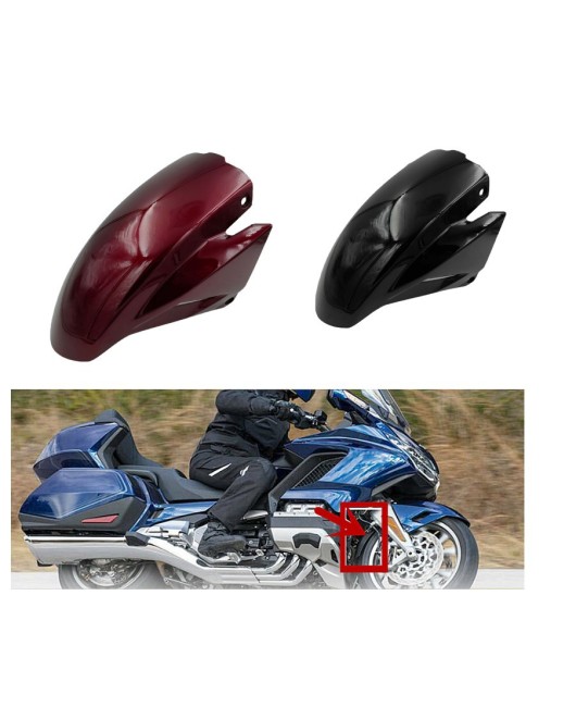 Suitable for Honda Gold Wing GL1800 2018-20 front mudguard protection in black and red