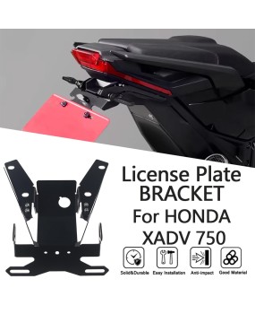 Suitable for Honda X-ADV 750 2021-2023 modified license plate holder, license plate holder, short tail bracket