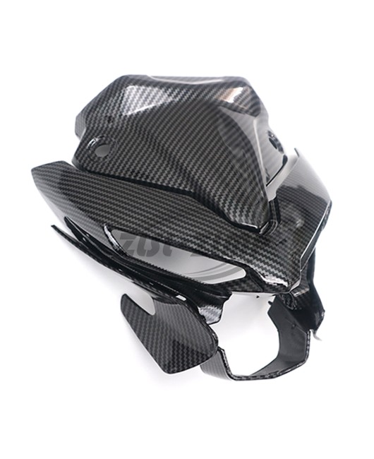 Suitable for Yamaha MT-03 2021-2023 front headlight hood protective shell carbon fiber patterned fairing