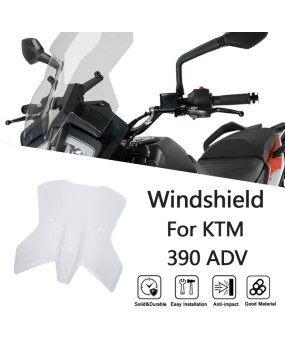 Suitable for KTM 390ADV 2021-2024 modification special front windshield deflector and windshield accessories