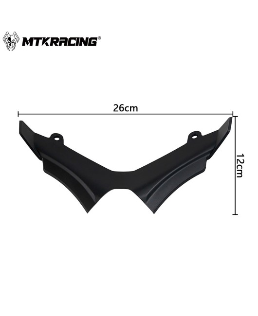 Suitable for Yamaha MT-15 18-21 modified bird beak fixed wing shark fin inlet wing lower lip wind knife