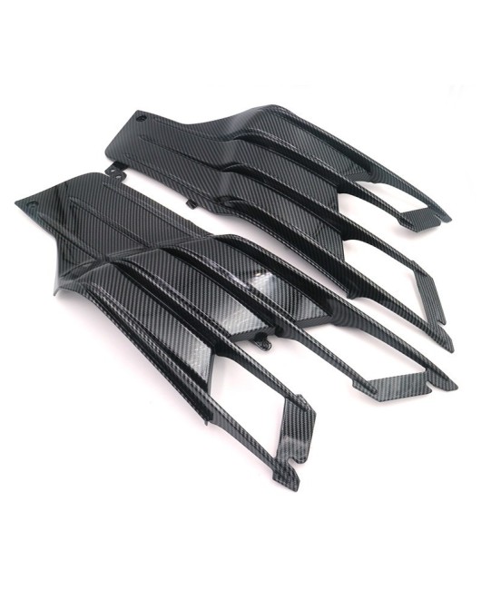 Suitable for Kawasaki ZX-14R 2012-18, with carbon fiber patterned fairing on the front cover of the cladding plate